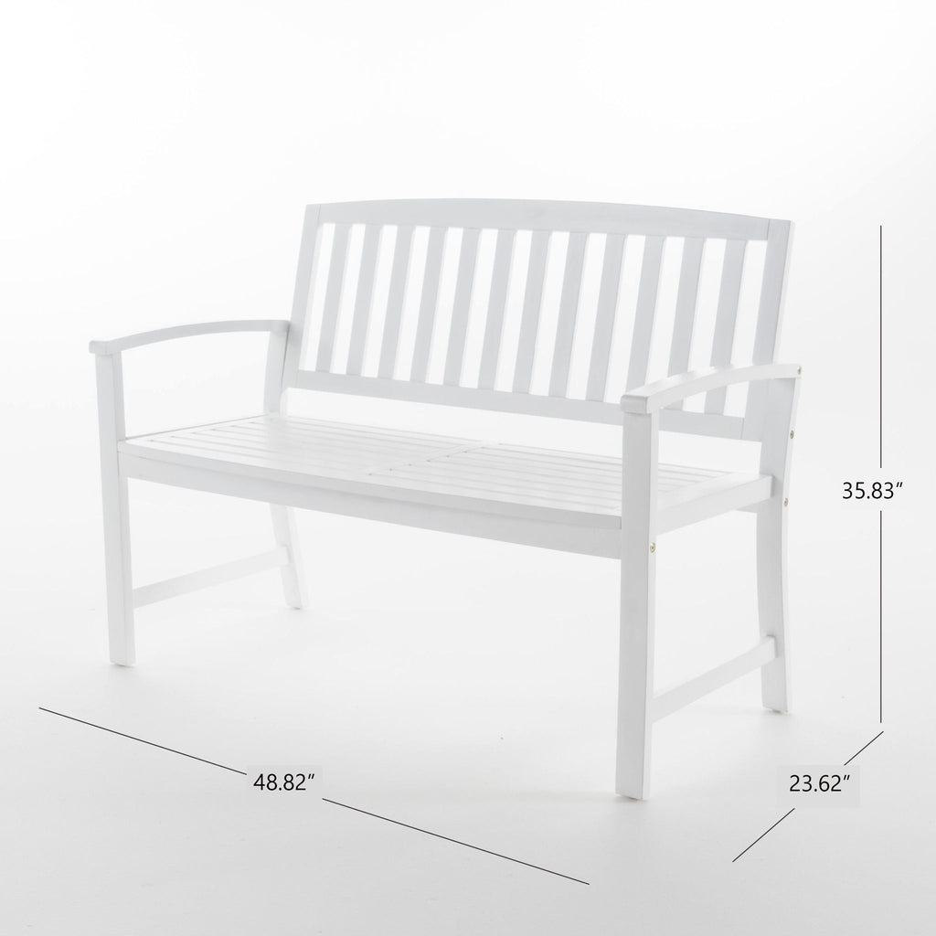 Farmhouse Style Loja Bench Indoor / Outdoor